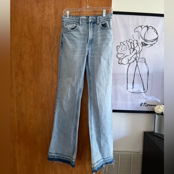Zara High Waisted Jeans - Picture 3 of 4